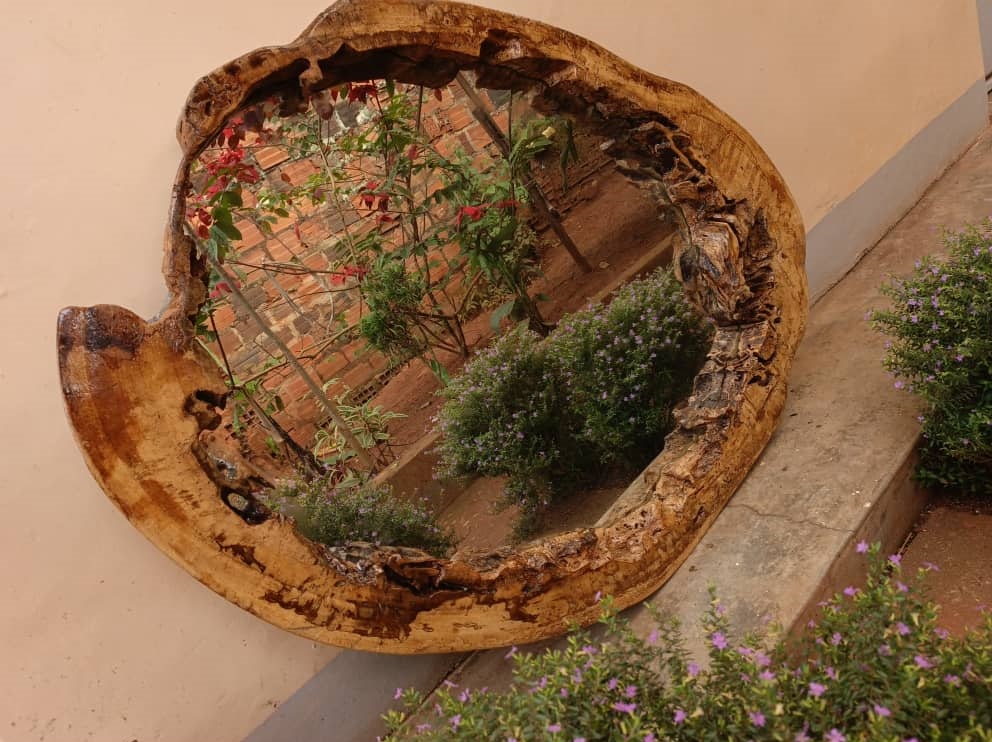 Wooden Mirror